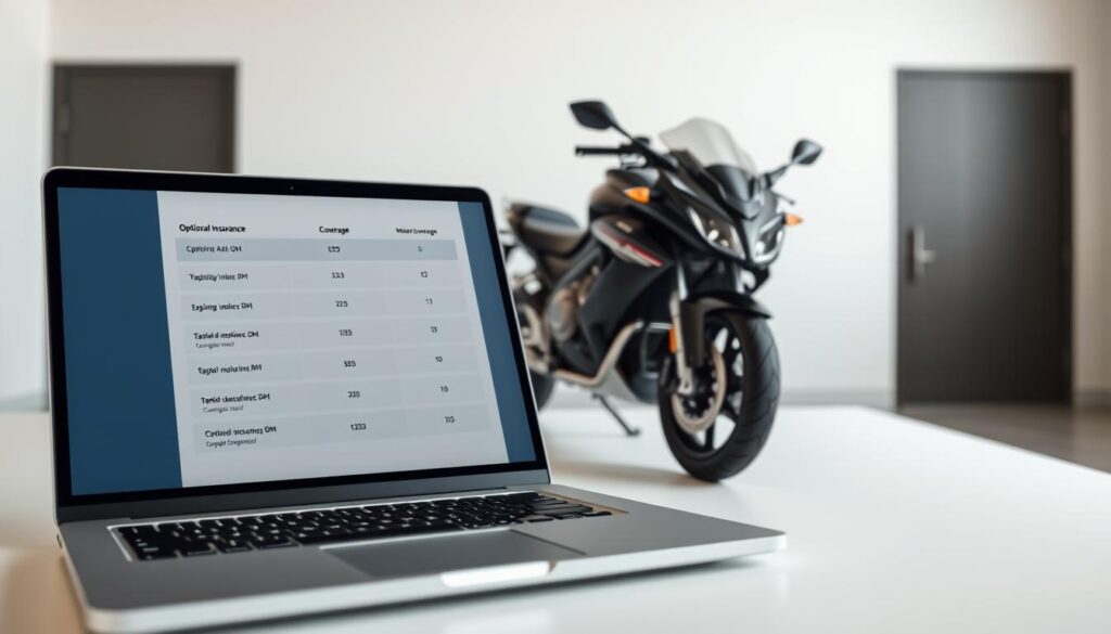 Garanties assurance moto optionnelles