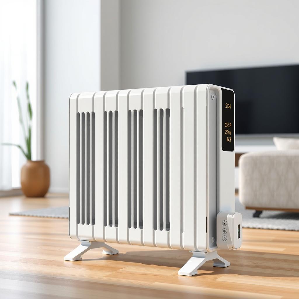 Radiateur électrique moderne pour chauffage d'appoint en 2026