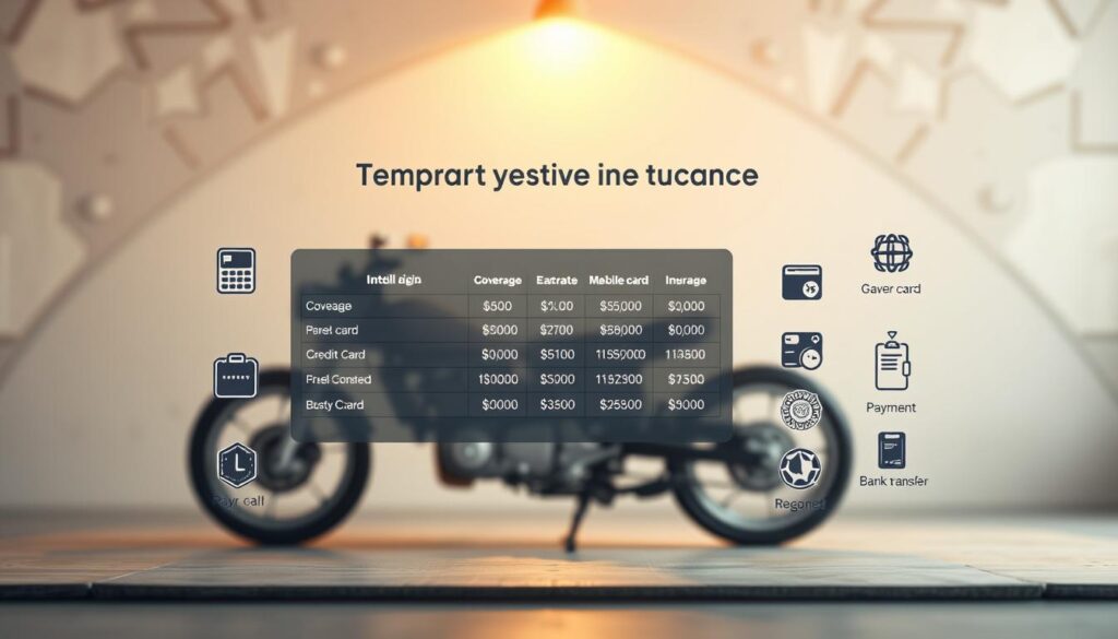 Tarifs assurance moto temporaire