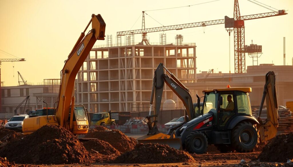 machines de chantier