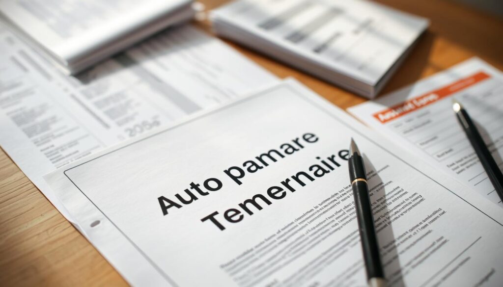 Documents assurance auto temporaire Bordeaux